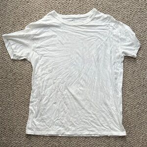 Aerie Soft White Tee